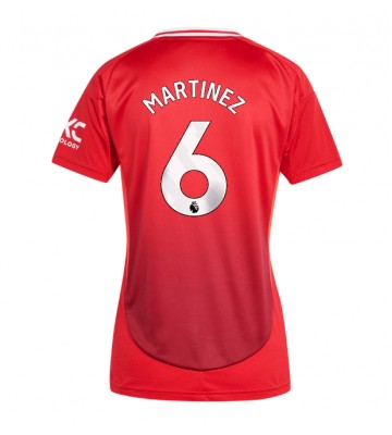 Manchester United Lisandro Martinez #6 Hemmatröja Kvinnor 2024-25 Kortärmad